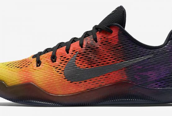 MOVIE★国内6月18日発売★Nike Kobe 11 “Sunset” Total Crimson/Hyper Violet-University Gold-Black 836183-805 【ナイキ コービー11】