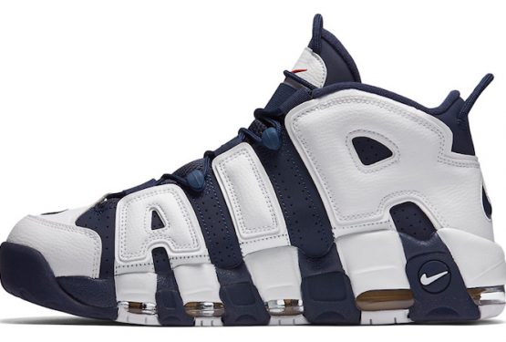 検索リンク追記★ 10月25日AM9時よりリストック？？　MOVIE★ Nike Air More Uptempo “Olympic” White/Midnight Navy-Metallic Gold-Sport Red 414962-104 　【ナイキ エア モア アップテンポ】