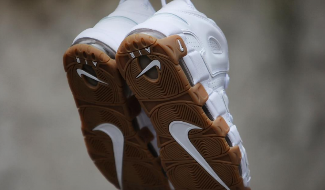 詳細画像★9月3日発売予定★ Nike Air More Uptempo White/White-Gum 414962-103 【ナイキ エア モアアップテンポ 】
