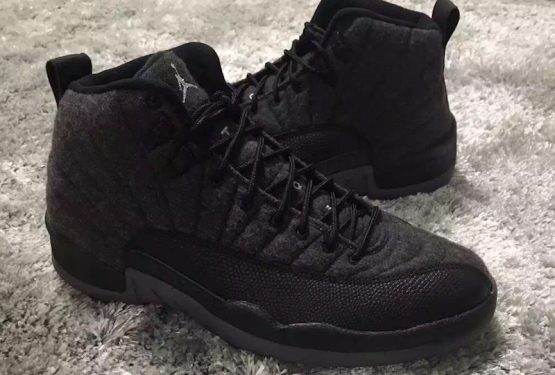 10月1日発売★ NIKE Air Jordan 12 Wool Dark Grey/Metallic Silver-Black 852627-003 【ナイキ ジョーダン12　”ウール”】
