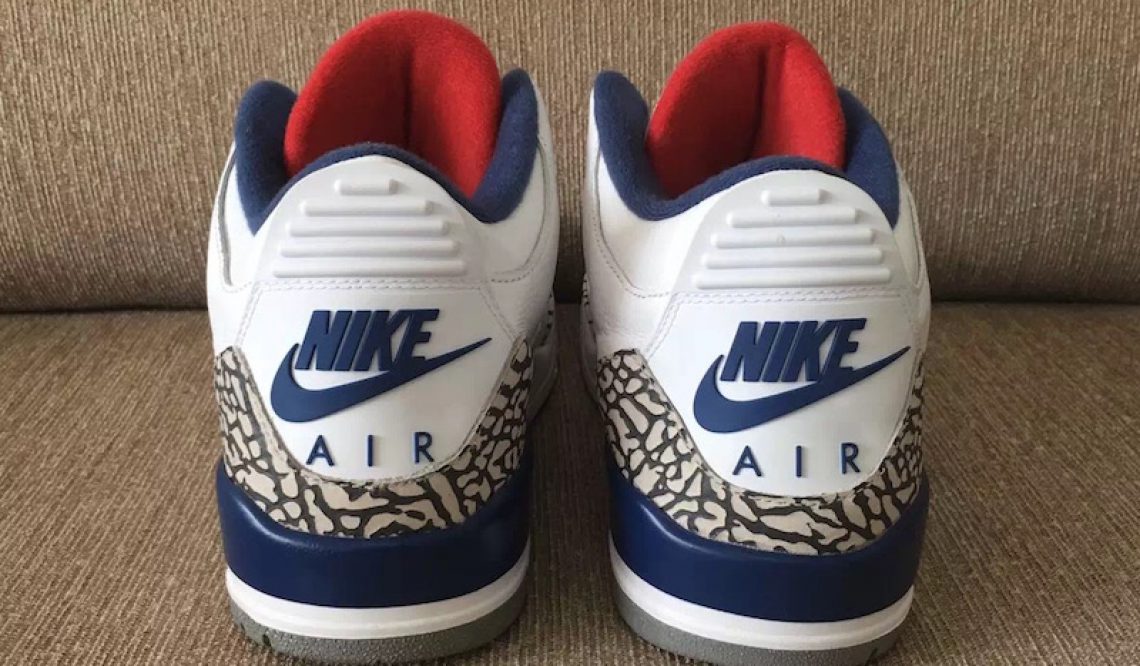 詳細画像追加★NIKE Air Jordan 3 OG “True Blue” White/Fire Red-True Blue-Cement Grey 854262-106　【ナイキ エアジョーダン３】