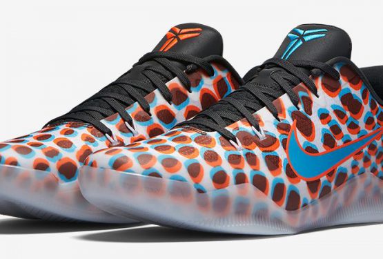 7月27日発売予定★Nike Kobe 11 “3D” Cool Grey/Total Crimson-Chlorine Blue-Anthracite-White 836184-084