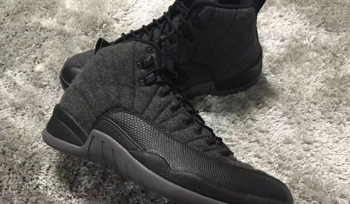 MOVIE追記★10月1日発売予定★NIKE Air Jordan 12 Wool Dark Grey/Metallic Silver-Black 852627-003　【ナイキ エアジョーダン１２ ”WOOL”】