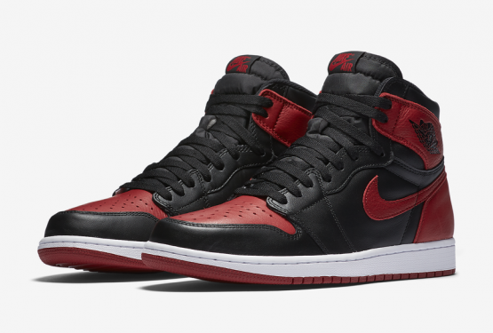 9月3日発売★ 公式画像★Nike Air Jordan 1 Retro High OG “Banned” Black/Varsity Red-White 555088-001 【ナイキ エアジョーダン１ ”バーンド”】