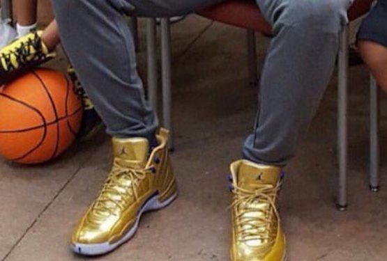 非売品？★NIKE AIR JORDAN 12　KAWHI LEONARD’S PE 　【ナイキ エアジョーダン１２ クワイ レナード PE】