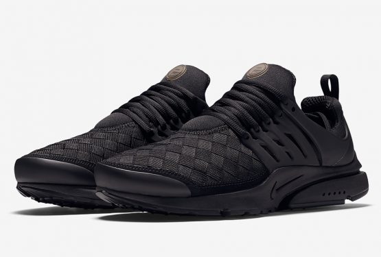 近日発売予定★ Nike Air Presto WOVEN SE “Triple Black” Black/Black-Black 848186-001