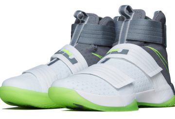 Nike 発売開始★ NIKE  Zoom LeBron Soldier 10 “Dunkman” White/Cool Grey-Electric Green 844378-103 【ナイキ ズーム レブロン 10 ソルジャーダンクマン】