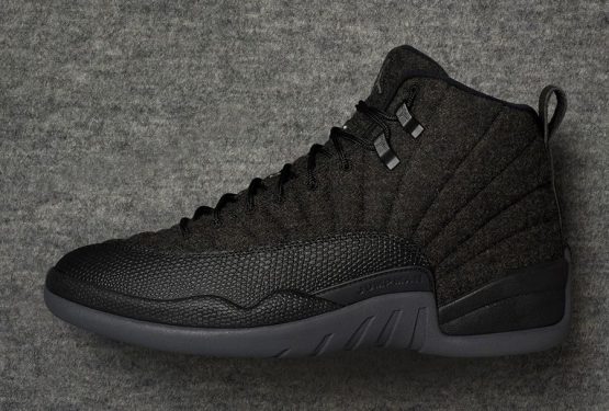 10月1日発売★国内正規アナウンスUP★NIKE AIR JORDAN 12 WOOL DARK GREY/METALLIC SILVER-BLACK 852627-003　【ナイキ エアージョーダン 12  “ウール”】