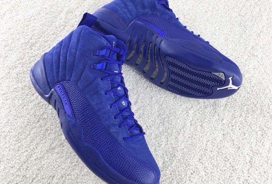 追加画像＆MOVIE★11月12日発売予定★NIKE Air Jordan 12 “Blue Suede” Deep Royal Blue/White-Metallic Silver 130690-400