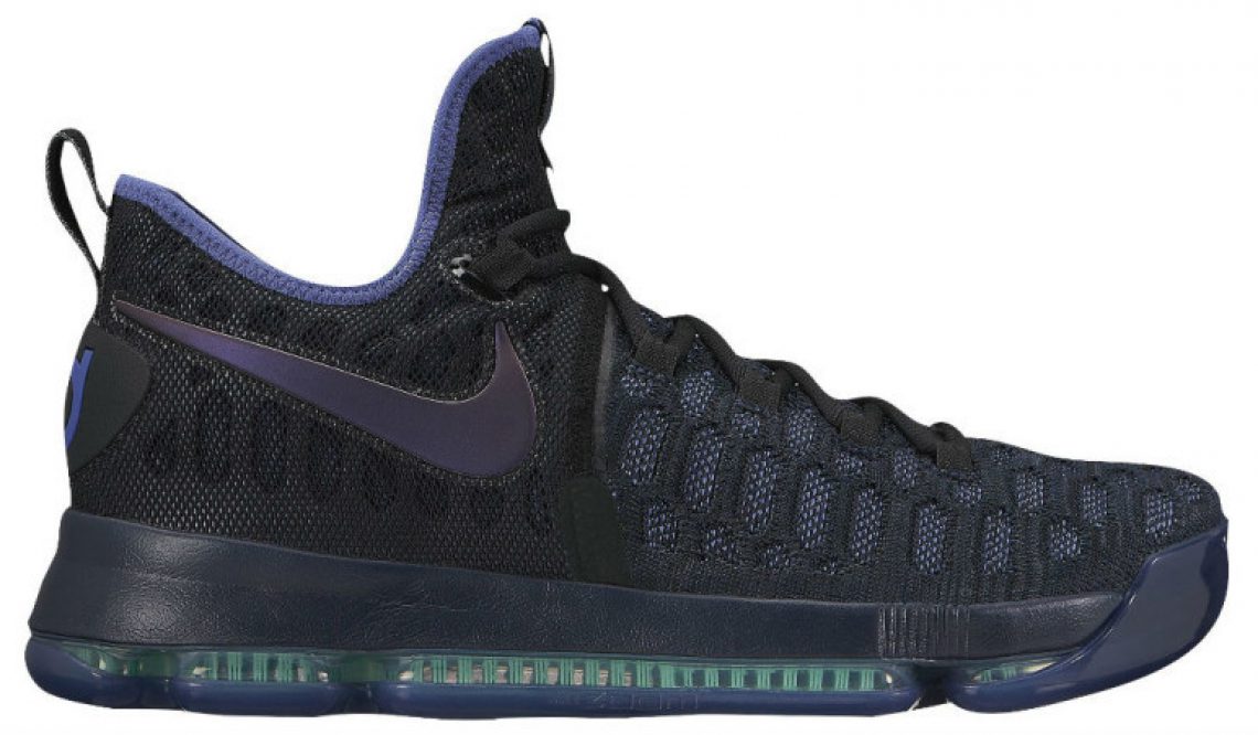 FALLシーズン発売★Nike KD 9 Obsidian/Dark Purple Dust-Black 843392-450