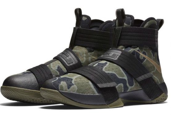 9月発売予定★Nike LeBron Soldier 10 SFG “Camo” Black/Bamboo-Medium Olive 862970-022　【ナイキ レブロン ソルジャー 10】