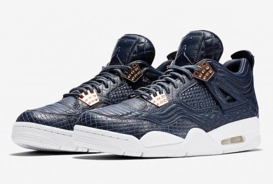 9月17日発売★公式画像追記★NIKE Air Jordan Retro 4 PRM “Obsidian” Obsidian/Obsidian-White 819139-402　【ナイキ エアジョーダン４ プレミアム】
