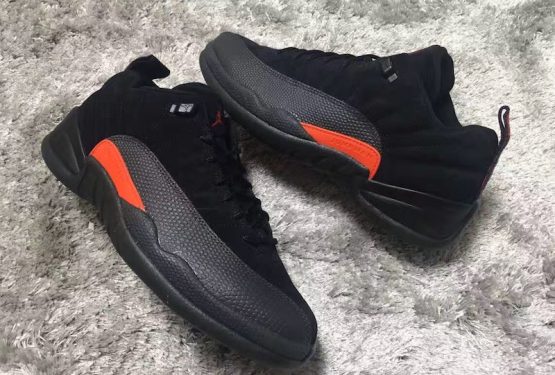 1月発売予定★ NIKE Air Jordan 12 Low Black/Max Orange-Anthracite 308317-003 【ナイキ エアジョーダン 12 LOW】