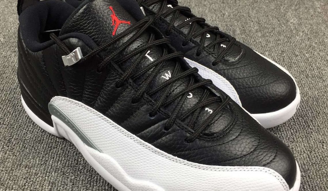 NEW IMAGES★ NIKE Air Jordan 12 LOW “Playoff” Black/Varsity Red-White 【ナイキ エアジョーダン12 LOW】