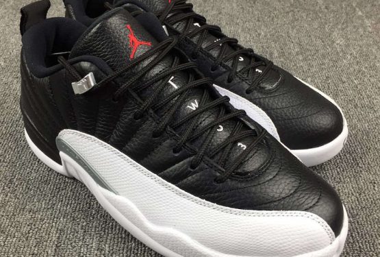 NEW IMAGES★ NIKE Air Jordan 12 LOW “Playoff” Black/Varsity Red-White 【ナイキ エアジョーダン12 LOW】