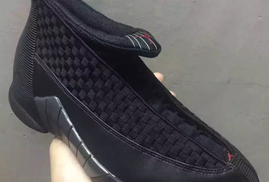 2017年発売予定★ NIKE Air Jordan 15 “Stealth” Black/Varsity Red-Anthracite 881429-001 【ナイキ エアージョーダン 15】
