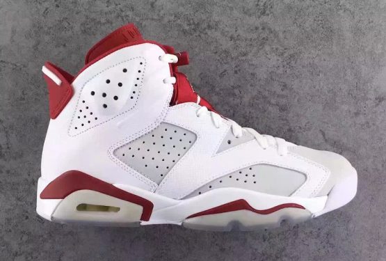 追記★2017年3月11日発売★詳細画像★NIKE Air Jordan 6 “Hare” White/Pure Platinum-Gym Red 384664-113　【ナイキ エアジョーダン 6】