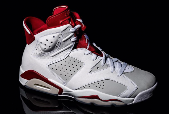 2017年3月発売★詳細画像★NIKE Air Jordan 6 “Hare” White/Pure Platinum-Gym Red 384664-113　【ナイキ エアジョーダン 6】