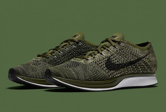 12月9日発売★NIKE FLYKNIT RACER  Rough Green/Black-Neutral Olive-Sequoia  862713-300  【ナイキ フライニット レーサー】　