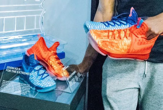 11月11日発売★Nike KD GS 9 Fire & Ice　【ナイキ KD 9】