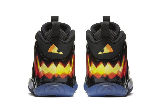 10月15日発売★Nike Little Posite One Black/Orange Blaze-White (Halloween)　846077-002 【ナイキ リトル ポジット ONE】