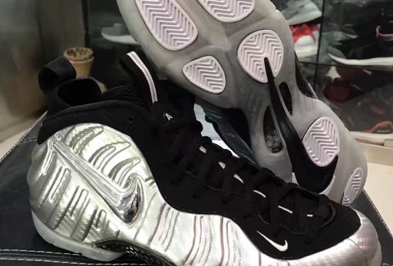 画像追記★Nike Air Foamposite Pro PRM LE “Silver Surfer” Metallic Silver/Black-Metallic Silver 616750-004 【ナイキ エア フォームポジット プロ】
