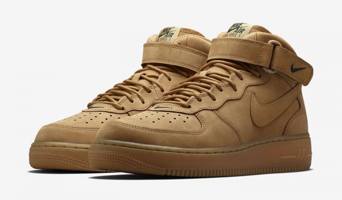 MOVIE＆検索リンク★11月3日発売★ NIKELAB ×  AIR FORCE 1 MID  “FLAX” 715889-200　【ナイキラボ×エアフォース１ MID】