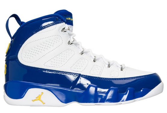 NEWIMAGES★11月19日発売★ NIKE Air Jordan 9 “Kobe” White/Concord-Tour Yellow 302370-121 【ナイキ エアジョーダン9 】