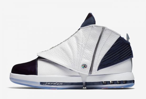 12月22日発売★NIKE Air Jordan 16 “Midnight Navy”   White/White-Midnight Navy 683075-106 【ナイキ エアジョーダン16】