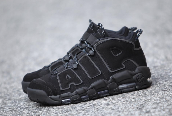 リーク★ NIKE AIR MORE UPTEMPO “TRIPLE BLACK” 【ナイキ エア モア アップテンポ】