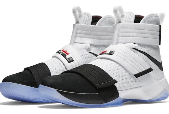 海外11月1日発売★Nike LeBron Soldier 10 “Black Toe” White/Black-Black 844378-102　【ナイキ レブロン ソルジャー 10 ”ブラックトゥ”】