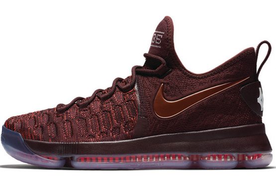 12月15日発売★ NIKE KD 9 “THE SAUCE” FOR CHRISTMAS 　Deep Burgundy/Metallic Red Bronze 852409-696　【ナイキ KD9 】