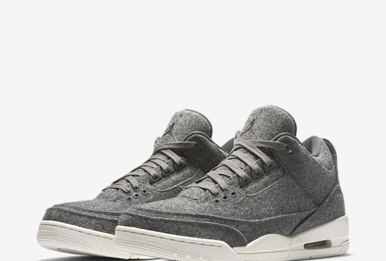 検索リンク追記★12月17日発売★NIKE AIR JORDAN 3 RETRO WOOL DARK GREY/DARK GREY-SAIL  854263-004　（ナイキ エアジョーダン3 レトロ ウール）
