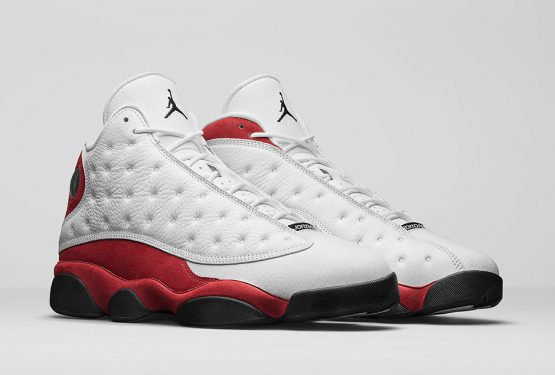 MOVIE★ NIKE AIR JORDAN 13 RETRO WHITE/BLACK-TEAM RED (414571-122)　【ナイキ エアジョーダン 13】