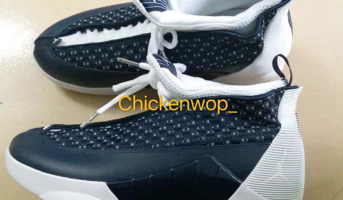 2017年復刻予定★NIKE Air Jordan 15 Retro Obsidian/White-Metallic Silver　【ナイキ エアジョーダン１５】
