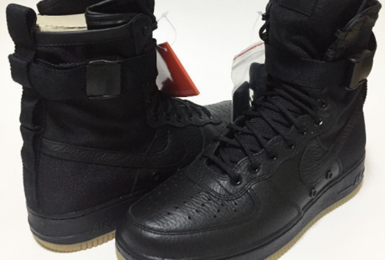 海外展開中★ Nike SF-AF1 “Black Gum” Black/Black-Gum Light Brown 864024-001 【ナイキ スペシャル フィールド エアフォース１】