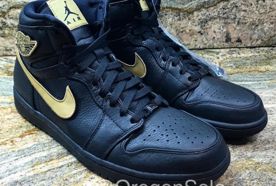 2月11日発売★NIKE Air Jordan 1 Retro High “BHM” Metallic Gold/Black-White 908656-001 【ナイキ エアジョーダン１ ブラック ヒストリー マンス】