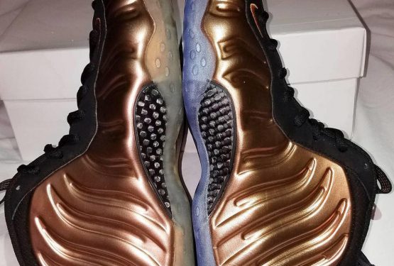 4月17日発売★比較画像★Nike Air Foamposite One “Copper” Black/Metallic Copper 314996-007 　【ナイキ エアフォームポジット】