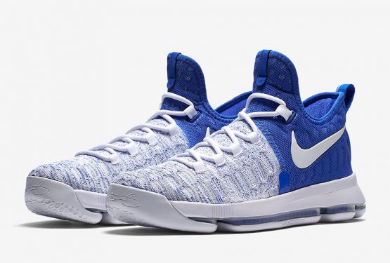 ギャラリー２さんで先行発売開始★2月16日発売★Nike KD 9 “Home II” White/Varsity Royal-White 843392-411　【ナイキ KD 9】