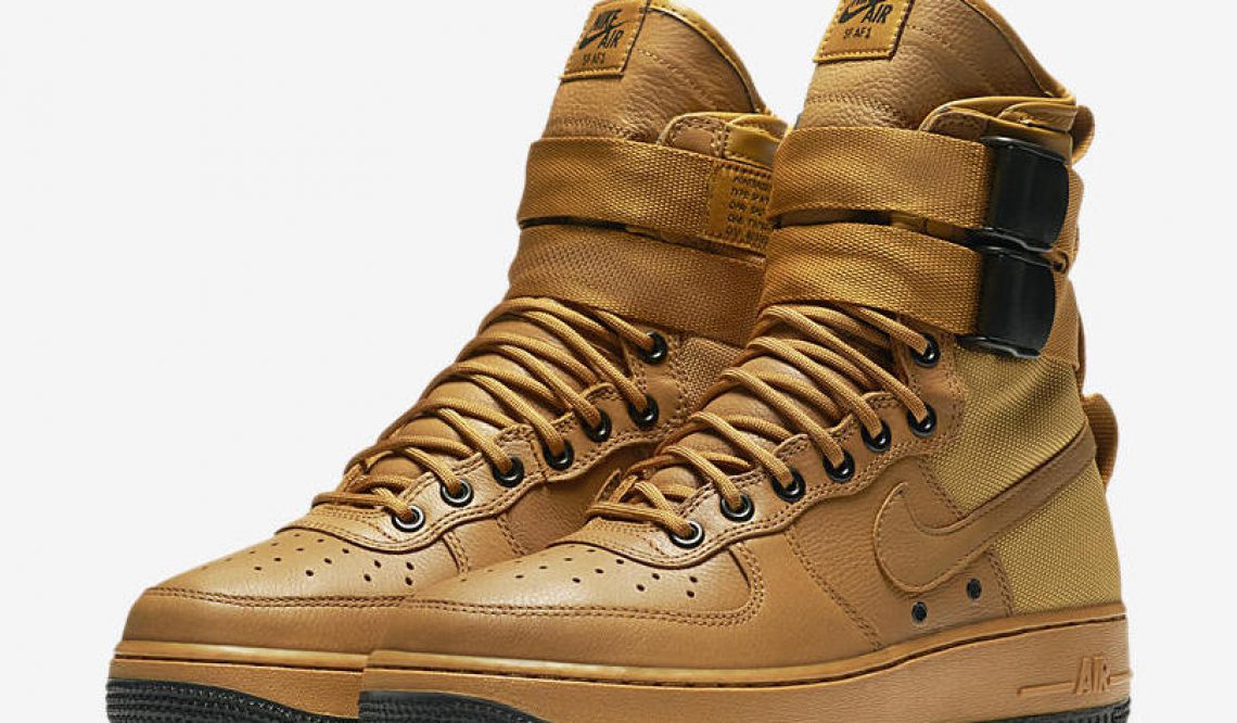 レディース★１月１９日発売★Nike WMNS SF-AF1 Desert Ochre/Black 857872-700 【ナイキ ウィメンズ スペシャル フィールド エアフォース１】