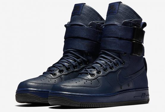 １月１９日発売★レディース★Nike WMNS SF-AF1 Binary Blue/Black 857872-400　【ナイキ　ウィメンズ スペシャル フィールド エアフォース１】