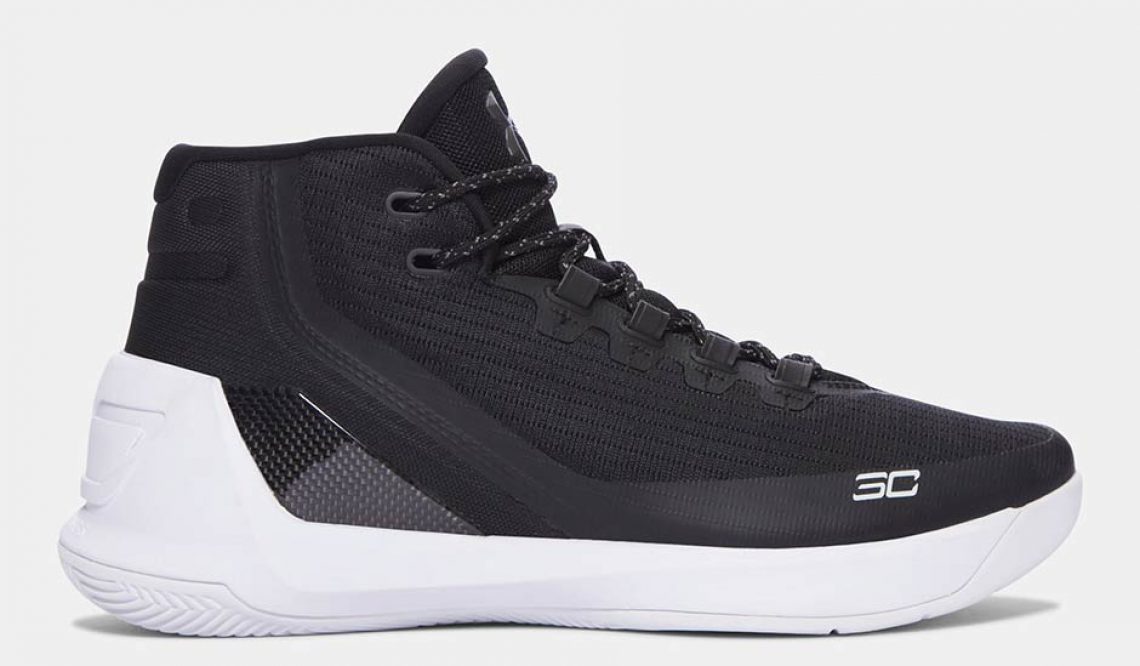 1月28日発売★Under Armour Curry 3 “Cyber Monday” Black/White 1269279-006　【アンダーアーマー カリー３】