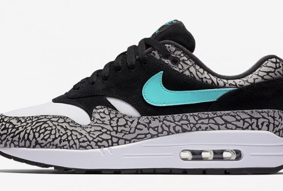 MOVIE追記★３月発売★Nike Air Max 1 “Atmos Elephant” Black/Clear Jade-White 908366-001 【アトモス×ナイキ エアマックス１ 】