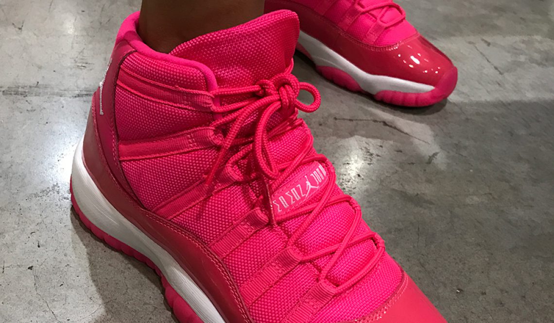 リーク★ NIKE AIR JORDAN 11 “HOT PINK”  APRIL HOLMES PE 【ナイキ エアジョーダン １１ “ホットピンク” エイプリル・ホームズPE】