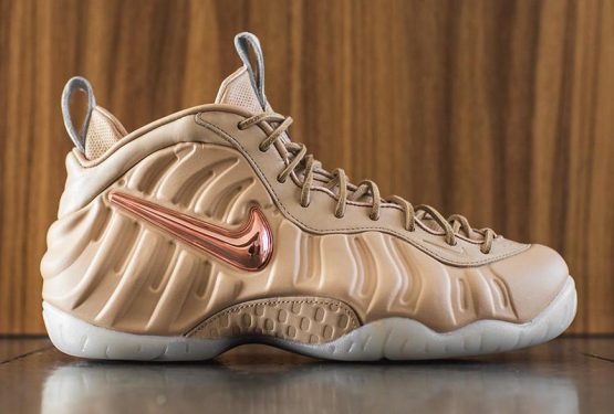 国内２月１８日発売★ NIKE AIR FOAMPOSITE PRO PRM QS VACHETTA TAN/ROSE GOLD-SAIL  920377-200 【ナイキ ナイキ エアフォームポジット プロ プレミアム 】
