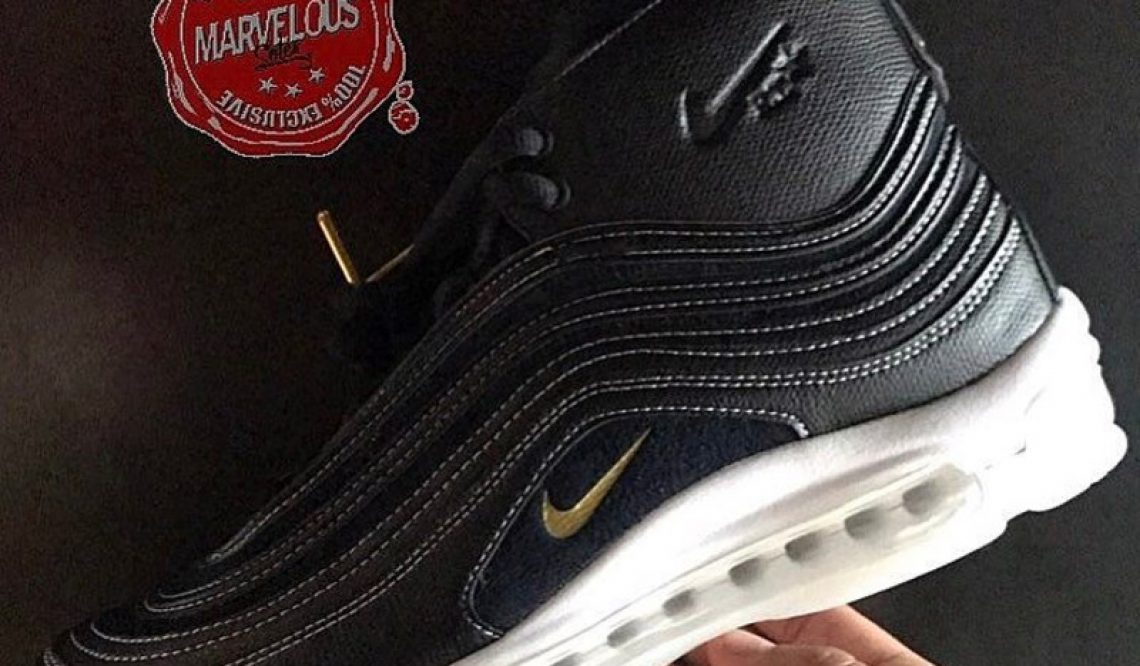 3月24日発売★ Riccardo Tisci x NikeLab Air Max 97 Mid Black/Metallic Gold-Anthracite-White 913314-001 【リカルド・ティッシ × ナイキラボ エアマックス ９７ MID】