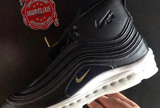 3月24日発売★ Riccardo Tisci x NikeLab Air Max 97 Mid Black/Metallic Gold-Anthracite-White 913314-001 【リカルド・ティッシ × ナイキラボ エアマックス ９７ MID】