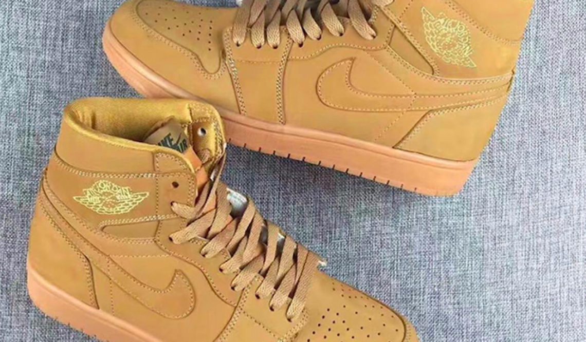 11月発売予定★ NIKE Air Jordan 1 Retro High OG Wheat Elemental Gold/Gum Yellow/Elemental Gold November 2017 555088-710 【ナイキ エアジョーダン１ OG】