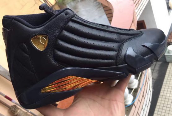 ６月発売★ NIKE Air Jordan 14 “DMP” Black/Varsity Red-Metallic Gold 487471-022 【ナイキ エアジョーダン 14 ”DMP”】