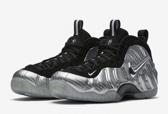 3月17日発売予定★MOVIE★Nike Air Foamposite Pro “Silver Surfer” Metallic Silver/Black-Metallic Silver 616750-004　【ナイキ エア フォームポジット プロ】